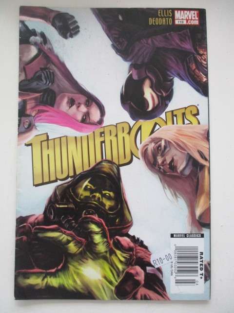 MARVEL COMICS - NO. 119 - 2008 THUNDERBOLTS FIRST PRINT