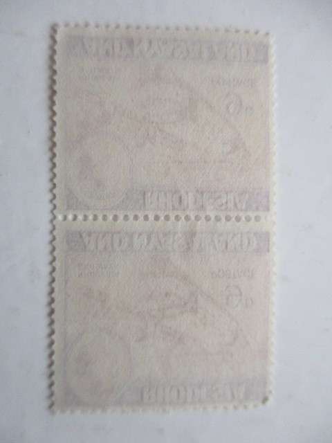 RHODESIA AND NYASALAND MINT STAMPS  9D X2