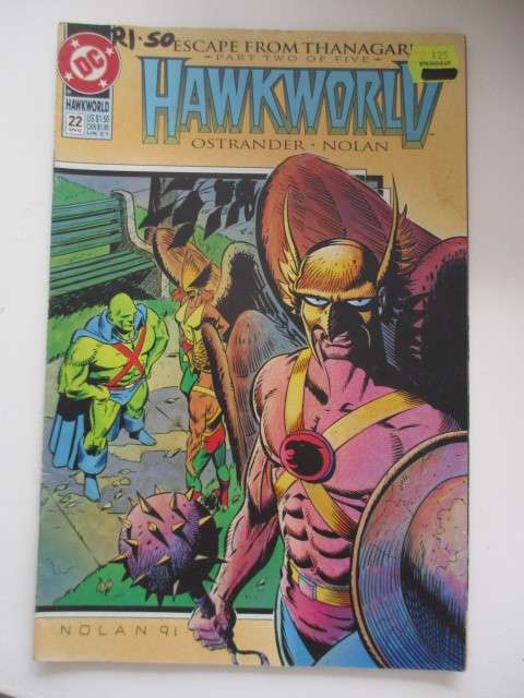 DC COMICS - HAWKWORLD - NO 22 - 1992