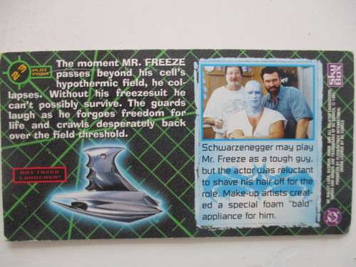 DC SKYBOX - WIDEVISION TRADING CARD  / BAT-MAN AND ROBIN NO.23 / 1997