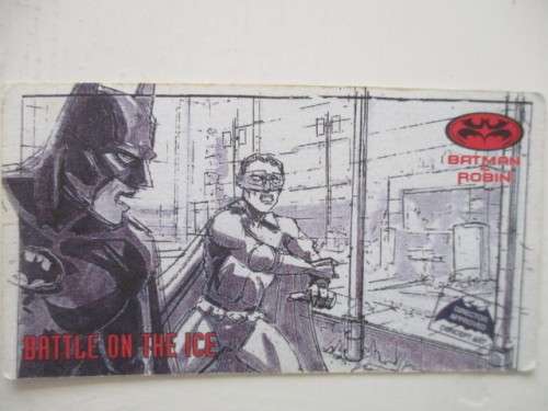 DC SKYBOX - WIDEVISION TRADING CARD  / BAT-MAN AND ROBIN  / 1997 X 2