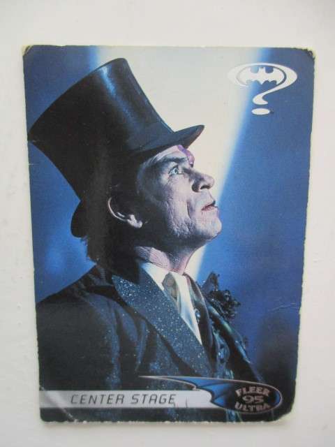 DC / MARVEL - FLEER ULTRA - TRADING CARD - BATMAN / CENTER STAGE   1995  95