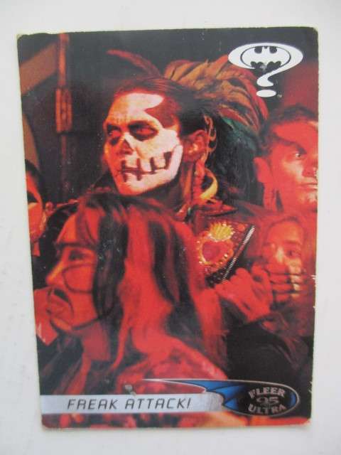 DC / MARVEL - FLEER ULTRA - TRADING CARD - BATMAN /FREAK ATTACK   1995