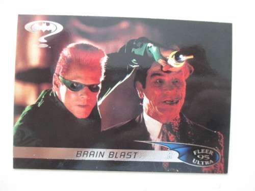 DC / MARVEL - FLEER ULTRA - TRADING CARD - BATMAN / BRAIN BLAST     95