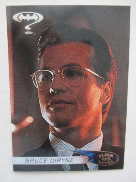 DC / MARVEL - FLEER ULTRA - TRADING CARD - BATMAN / BRUCE WAYNE      95