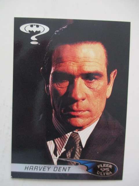 DC / MARVEL - FLEER ULTRA - TRADING CARD - BATMAN / HARVEY DENT  1995  95
