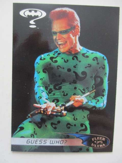 DC / MARVEL - FLEER ULTRA - TRADING CARD - BATMAN /GUESS WHO      95