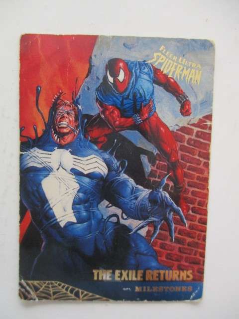 DC / MARVEL FLEER ULTRA SPIDER-MAN / THE EXILE RETURNS 1995