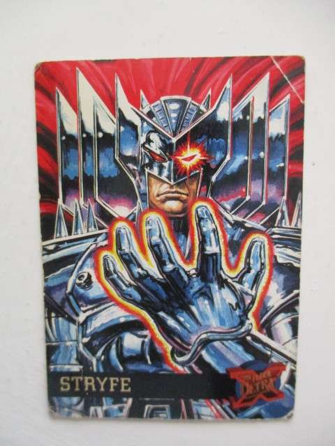 DC / MARVEL - FLEER ULTRA 1995 TRADING CARD  -  STRYFE