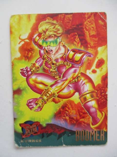 DC / MARVEL - FLEER ULTRA - TRADING CARD  - BOOMER  1995 -