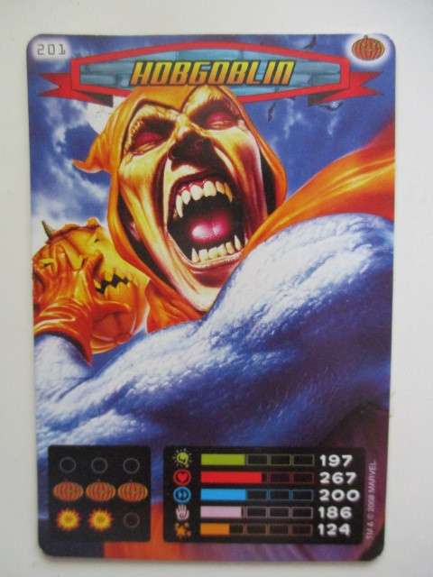 DC / MARVEL - SPIDER-.MAN / HEROES $ VILLLAINS  NO. 201 HOBGOBLIN