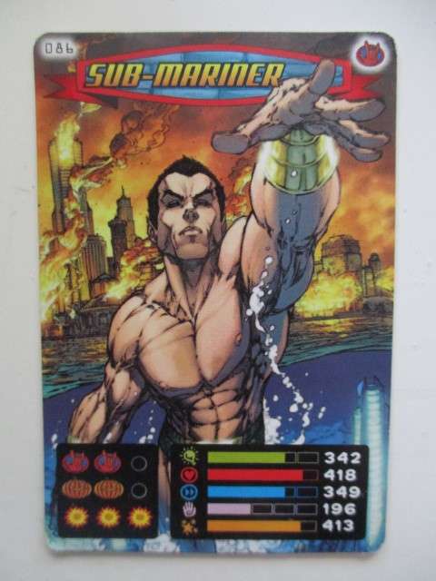 DC / MARVEL - SPIDER-.MAN / HEROES $ VILLLAINS  NO.86 SUB-MARINER