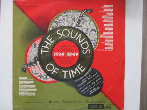 LOVELY LP IN GREAT SHAPE THE SOUNDS OF TIME 1934 - 1949  FAMOUS MEN