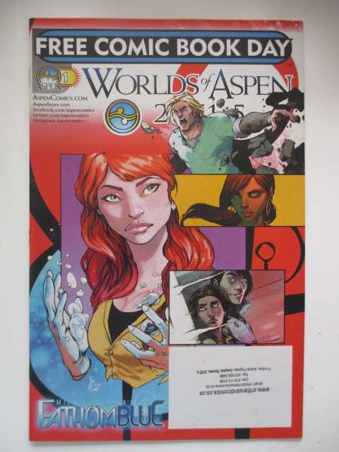 ASPEN COMICS - WORLDS OF ASPEN 2015 -  VOL. 1 NO. 1