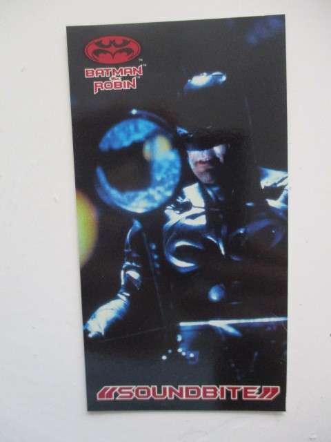 DC SKYBOX - WIDEVISION TRADING CARD  / BAT-MAN AND ROBIN NO. 63 / 1997