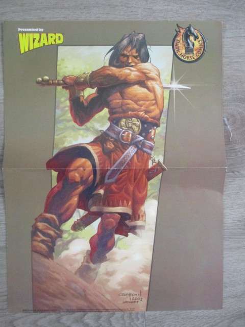MARVEL POSTER PRESENTED  BY WIZARD 2 SIDED POSTER - 26 X  35 CM