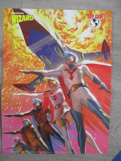 MARVEL POSTER PRESENTED  BY WIZARD 2 SIDED POSTER - 26 X  35 CM