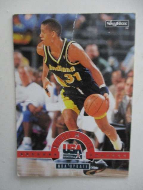 SKYBOX - USA BASKETBALL CARDS MAGIC ON - REGGIE MILLER