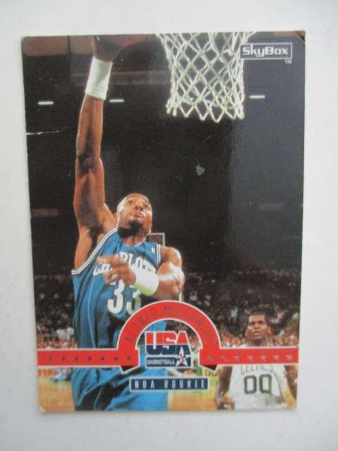 SKYBOX - USA BASKETBALL CARDS MAGIC ON - ALONZO MOURNING