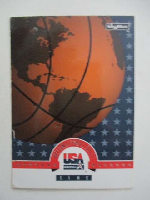 SKYBOX - USA BASKETBALL CARDS MAGIC ON - INTERNATIONAL RULES