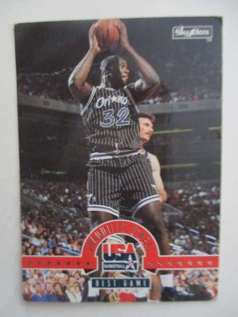 SKYBOX - USA BASKETBALL CARDS MAGIC ON - SHADULLE O NEAL