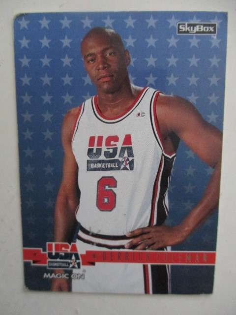SKYBOX - USA BASKETBALL CARDS MAGIC ON - DERRICK COLEMAN
