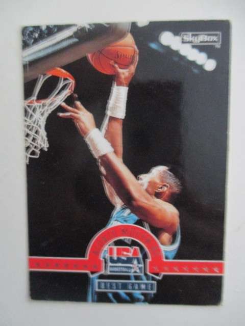 SKYBOX - USA BASKETBALL CARDS MAGIC ON - ALONZO MOURNING