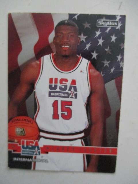 SKYBOX - USA BASKETBALL CARDS MAGIC ON - LARRY JOHNSON
