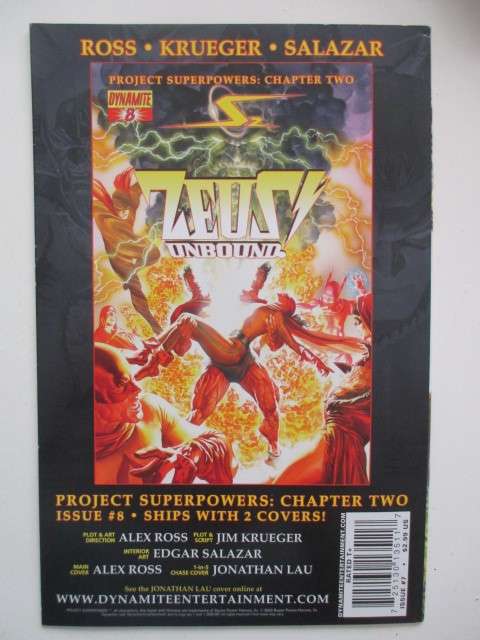 PROJECT SUPERPOWERS COMICS - BURNING EAGLE AND BLACK OWL CHP 2 VOL.1  ISS. 7  FIRST PRINTING