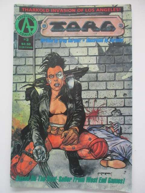 ADVENTURE COMICS - TORG -  NO. 3  APRIL 1992