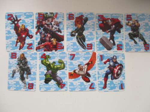 MARVEL ASSEMBLE RUMMY - DC HEROES RUMMY GAME