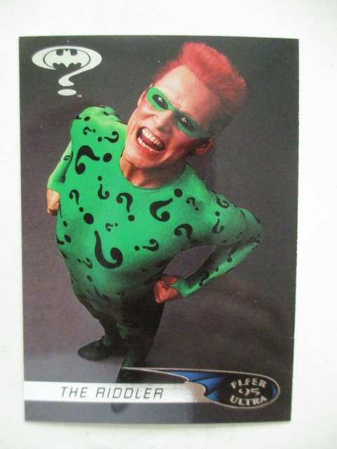 DC / MARVEL - FLEER ULTRA 1995 BATMAN -  THE RIDDLER