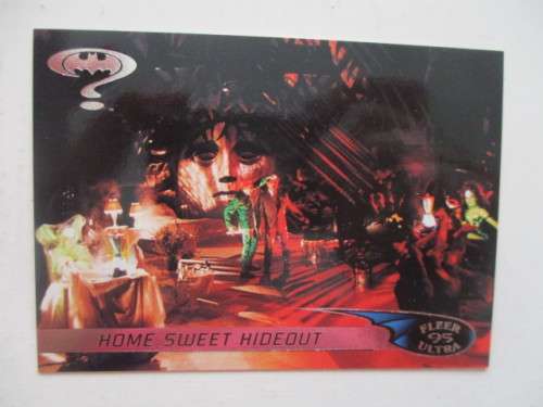 DC /  MARVEL - FLEER  ULTRA 1995 BATMAN -  HOME SWEET HIDEOUT