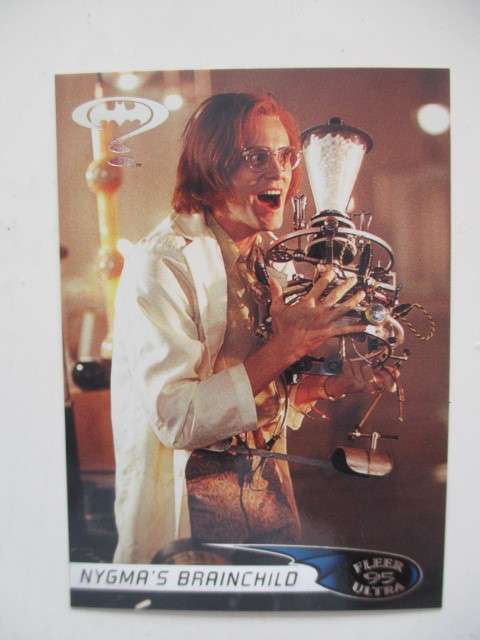 DC /  MARVEL - FLEER  ULTRA 1995 BATMAN -  NYGMA`S BRAINCHILD