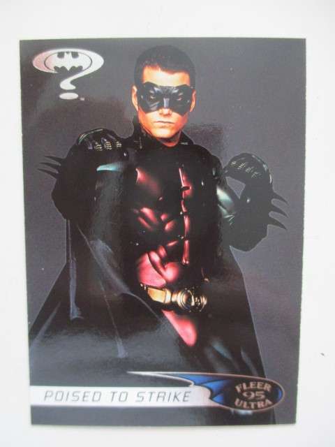 DC /  MARVEL - FLEER  ULTRA 1995 BATMAN -  POISED TO STRIKE