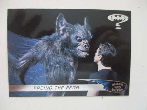 DC/ MARVEL-  - FLEER ULTRA 1995 - BATMAN -  FACING THE FEAR