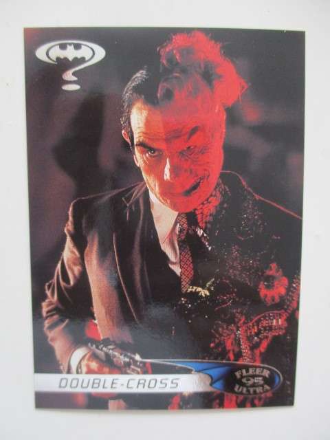 DC/ MARVEL-  - FLEER ULTRA 1995 - BATMAN -  DOUBLE-CROSS