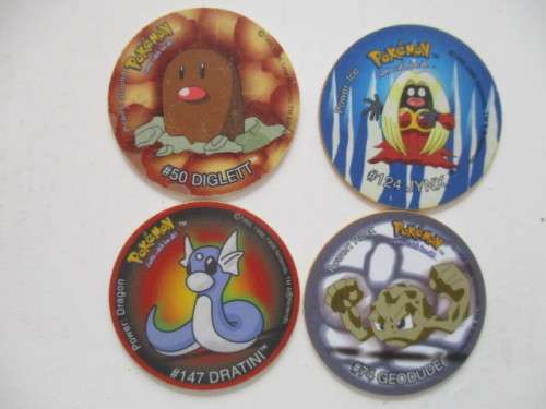 TAZOS  POKEMON SMALL PIC AND BOOKLET