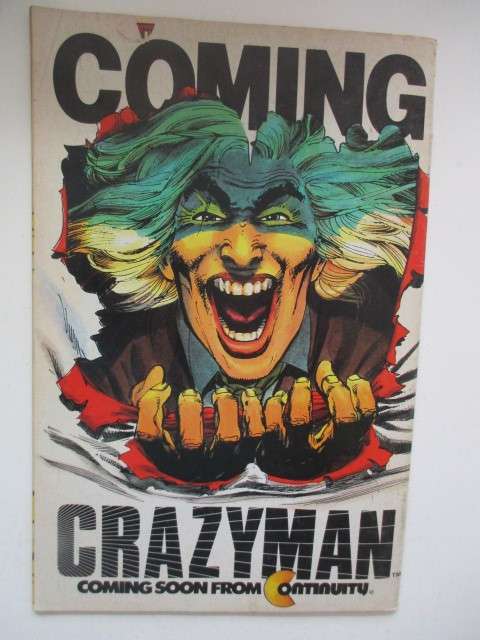 CONTINUITY  COMICS - REVENGERS  NO. 5 - 1989 -  GREAT CONDITION