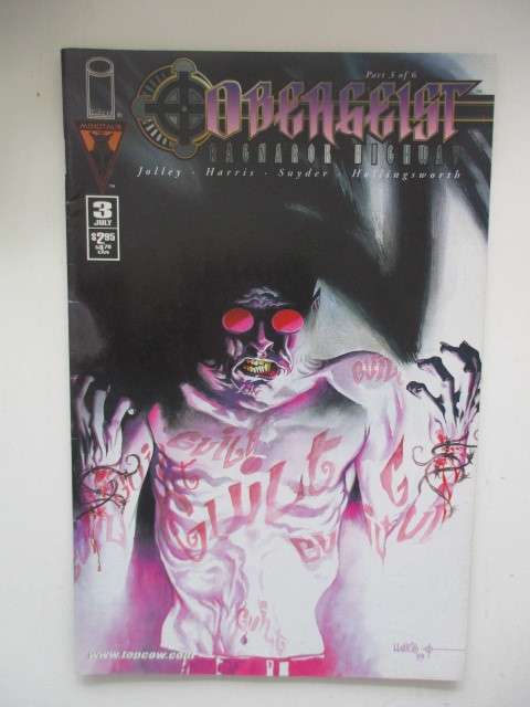 IMAGE COMICS - OBERGEIST , RAGNAROK HIGHWAY  VOL. 1 NO. 3  - 2001 FIRST PRINTING
