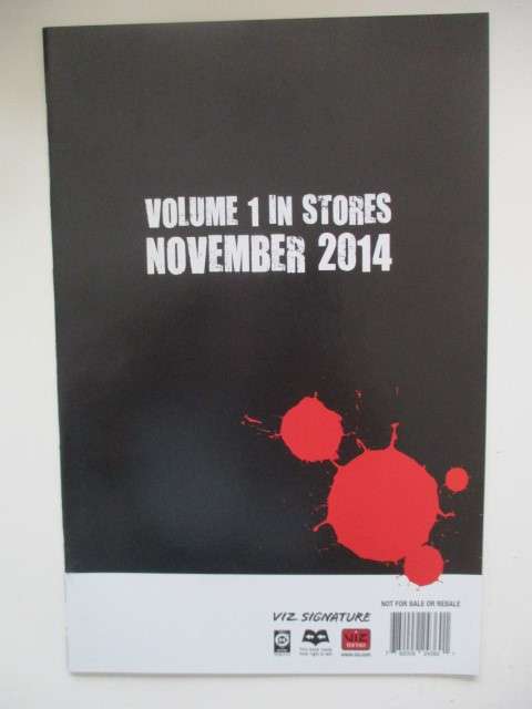 VIZ SIGNATURE - HALLOWEEN FEST  RESIDENT EVIL -  VOL. 1 2014 - MINT CONDITION