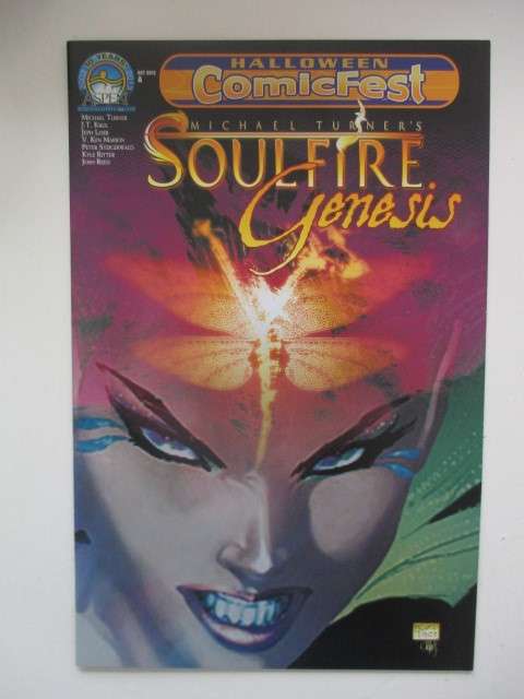 ASPEN COMICS - HALLOWEEN COMICFEST SOULFIRE GENESIS  2013 FIRST PRINTING