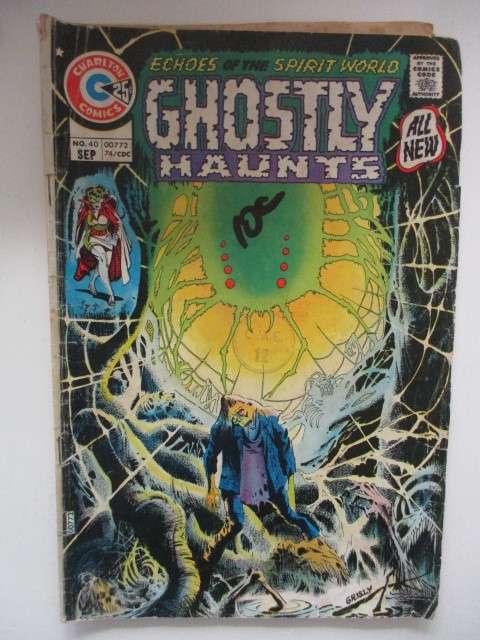 CHARLTON COMICS - GHOSTLY HAUNTS  -  VOL. 6 NO. 40 - 1974