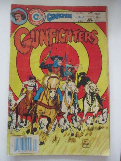 CHARLTON COMICS - GUNFIGHTERS - VOL. 9 NO. 78 - 1983