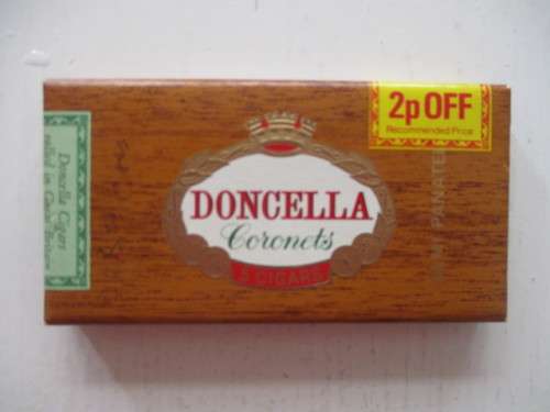 DONCELLA CORONETS CIGAR / CIGARETTE CARDS IN ORIGINAL BOX - MOTORING CARS