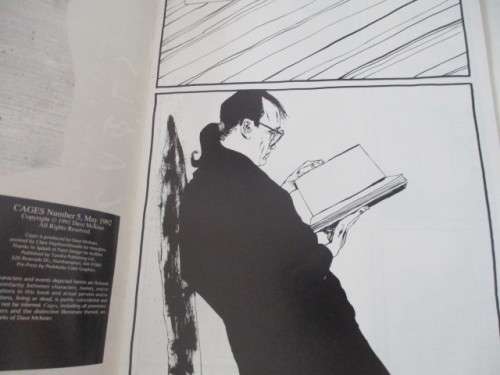 CAGES 1992 NO. 5 BY DAVE MCKEAN SC TUNDRA  - AS NEW