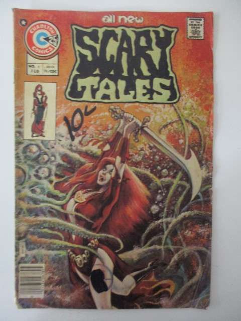 CHARLTON COMICS - SCARY TALES -  VOL. 2 NO. 4 - 1976