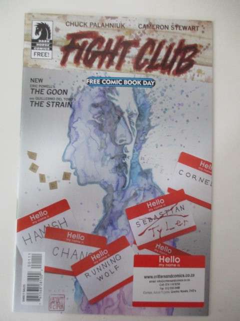 DARK HORSE COMICS - FIGHT CLUB / FREE COMIC BOOK DAY - 2015 - AS NEW