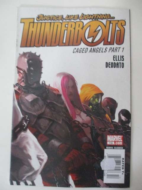 MARVEL COMICS - THUNDERBOLTS CAGED ANGELS PART 1 NO. 116  - 2007 AS NEW