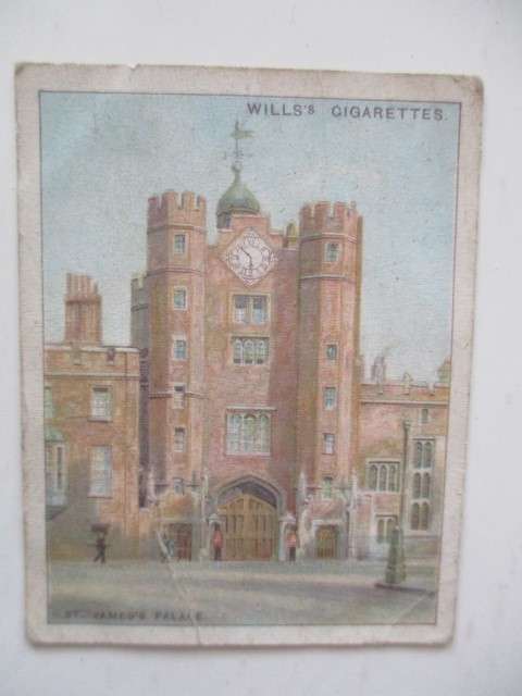 CIGARETTE CARDS - WILLS CIGARETTES - OLD LONDON -CARD